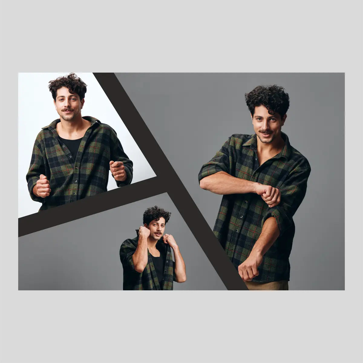 3 Photo collage  acrylic photo