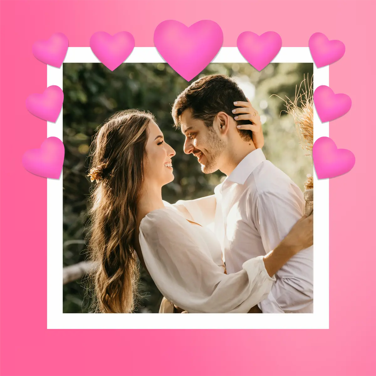 Love dome couple  acrylic photo