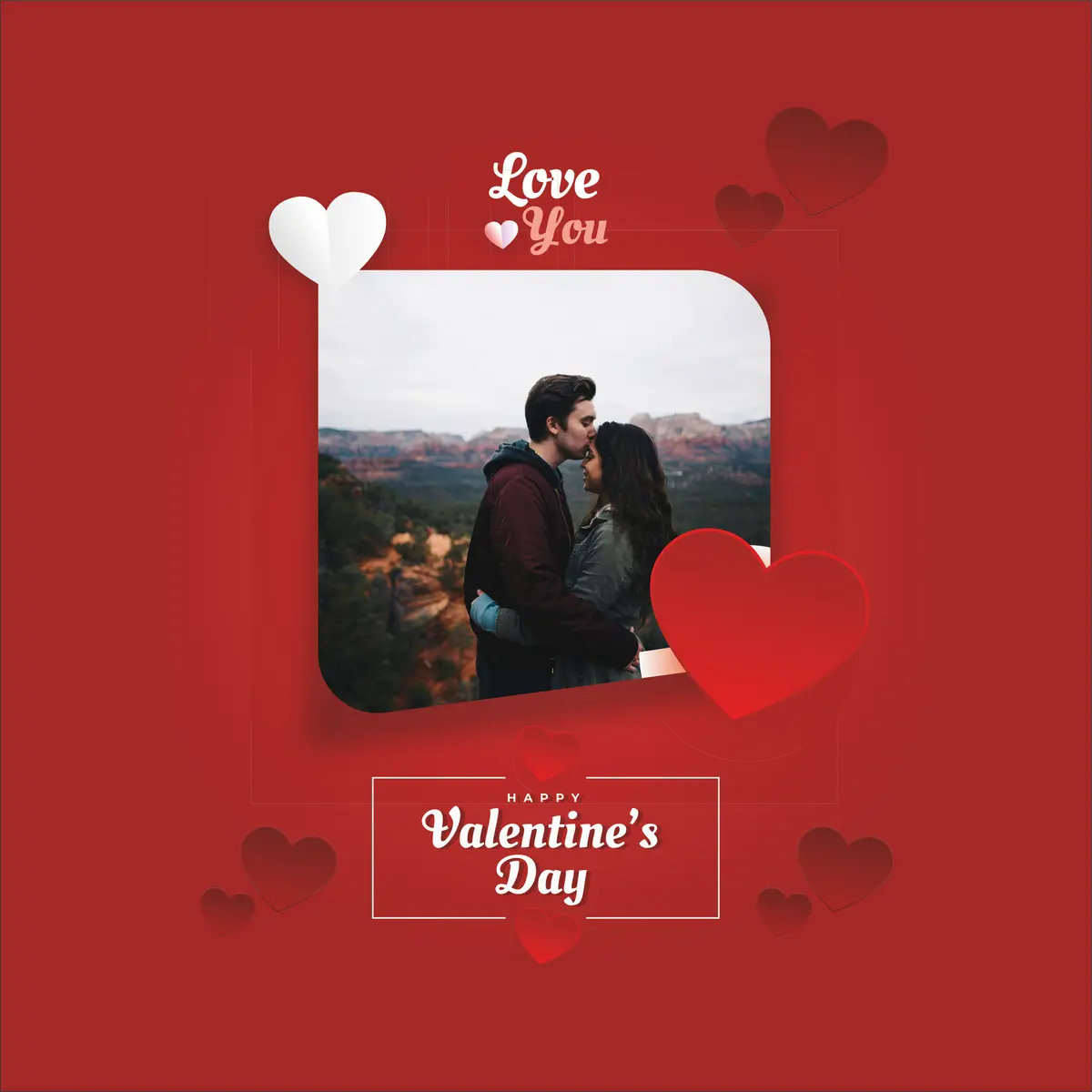 Couple valentine  Acrylic photo