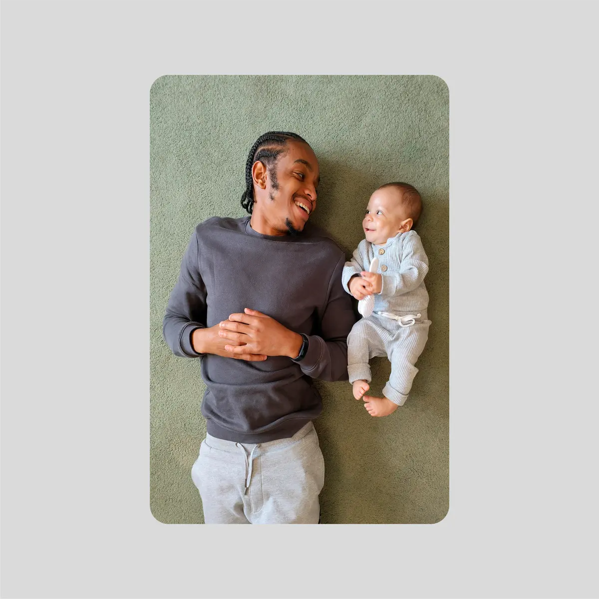 Potrait Acrylic  Photo Rounded  Corner