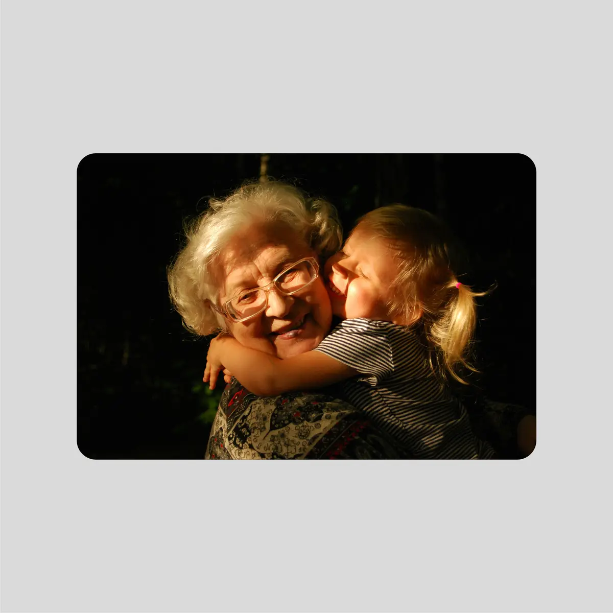 Landscape Acrylic  Photo Rounded  Corner