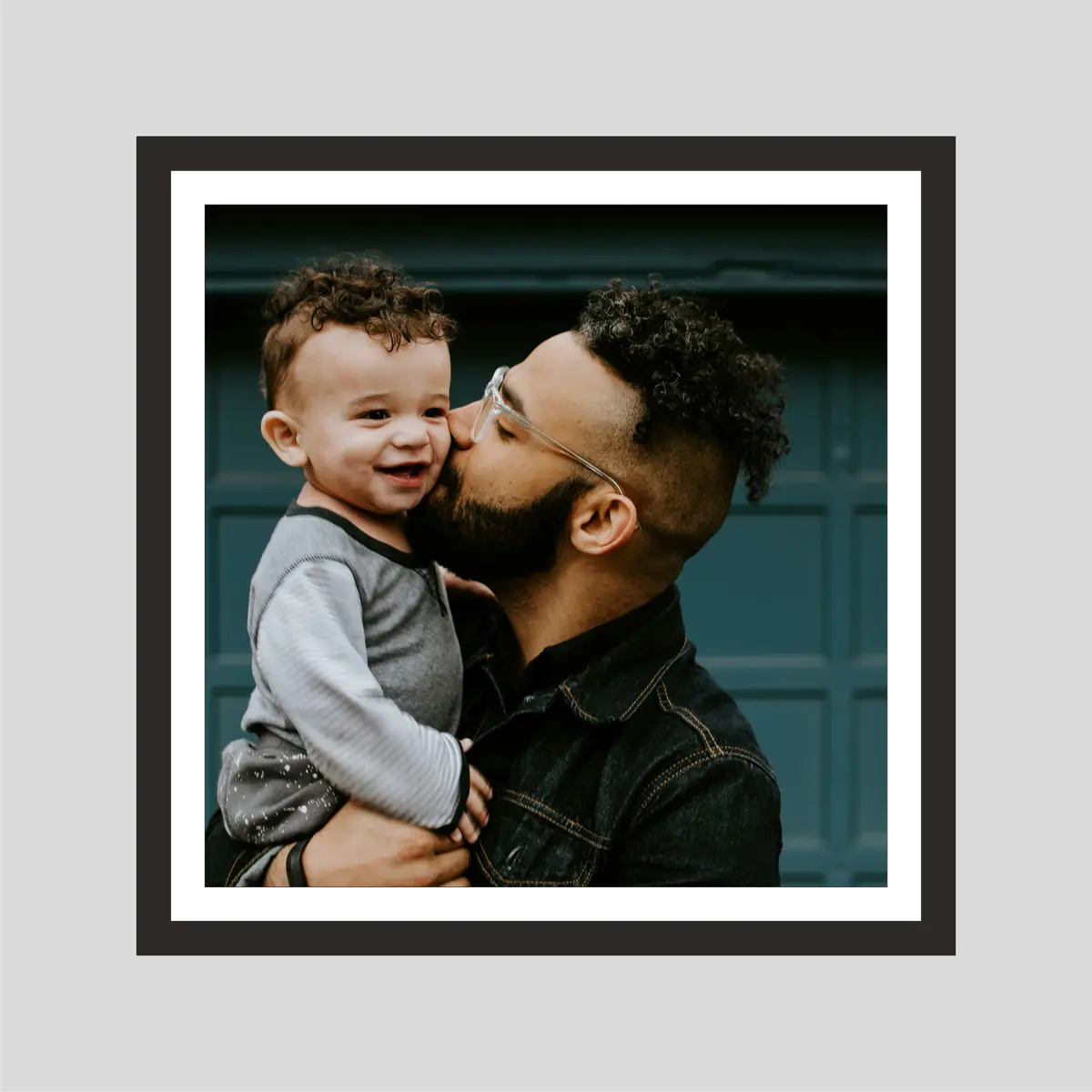 Acrylic Photo  square With frame