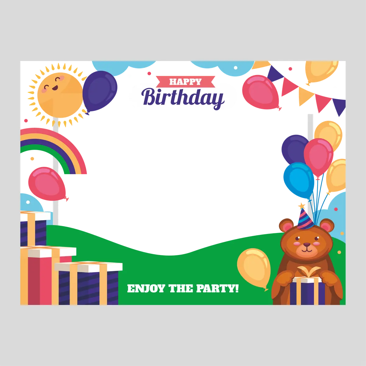 Birthday  celebration acrylic  photo